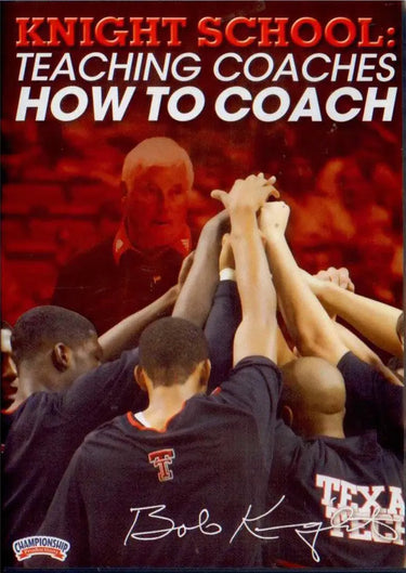Knight School: Teaching Coaches How To Coach (knight) by Bob Knight Instructional Basketball Coaching Video